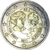 Bélgica, 2 Euro, Women's Day, 2011, Brussels, MS(60-62), Bimetálico, KM:308