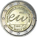Bélgica, 2 Euro, EU Council Presidency, 2010, Brussels, MS(63), Bimetálico
