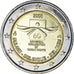 Bélgica, 2 Euro, Les Droits de L 'Homme, 2008, Brussels, BE, MS(63)
