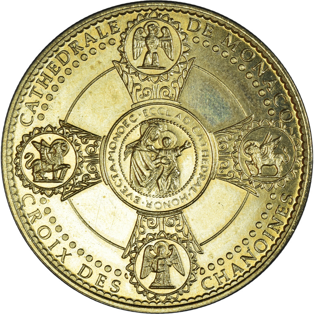 Mónaco, zeton, Jetón turístico, Monaco - Cathédrale n°4, 2008, Arthus