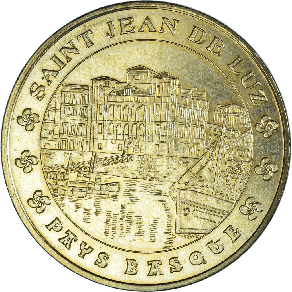 Frankreich, betaalpenning, Touristic token, Saint-Jean de Luz - le port, Arts &