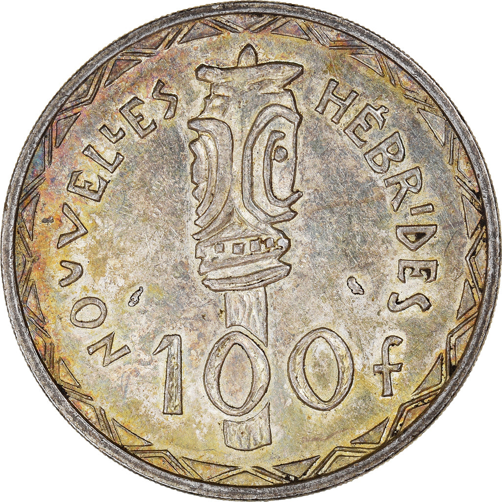 Monnaie, Condominium des Nouvelles-Hébrides, 100 Francs, 1966, Paris, SPL