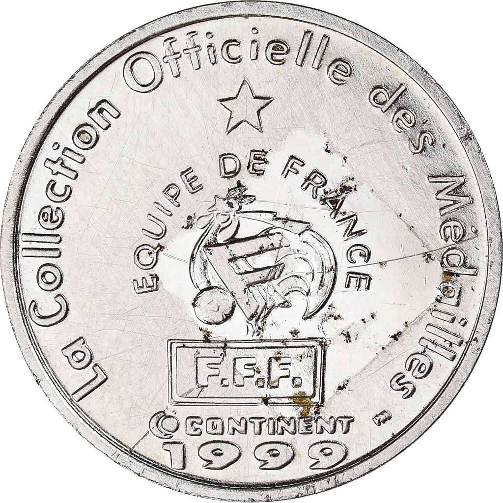 Frankrijk, Token, Equipe de France de Football, Petit, Milieu de Terrain, 1999