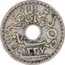 Coin, Tunisia, Muhammad al-Nasir Bey, 5 Centimes, 1919, Paris, EF(40-45)