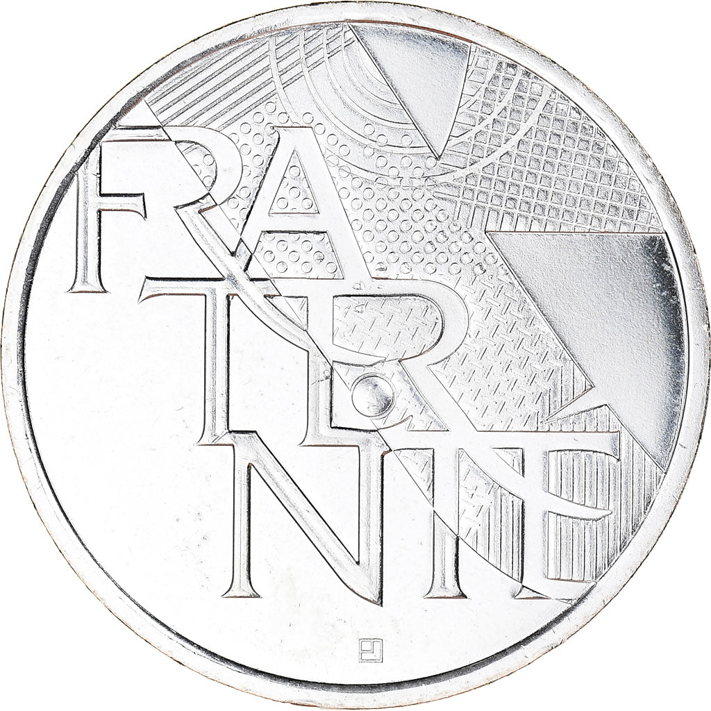 France, 5 Euro, Fraternité, 2013, MS(65-70), Silver, Gadoury:EU647