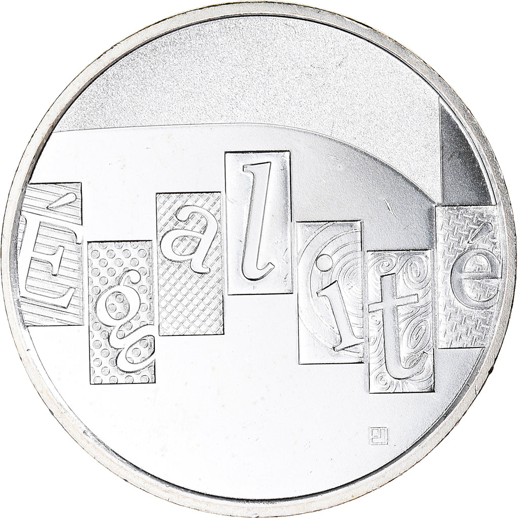 France, 5 Euro, Egalité, 2013, MS(65-70), Silver, Gadoury:EU646