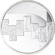 France, 5 Euro, Egalité, 2013, MS(65-70), Silver, Gadoury:EU646