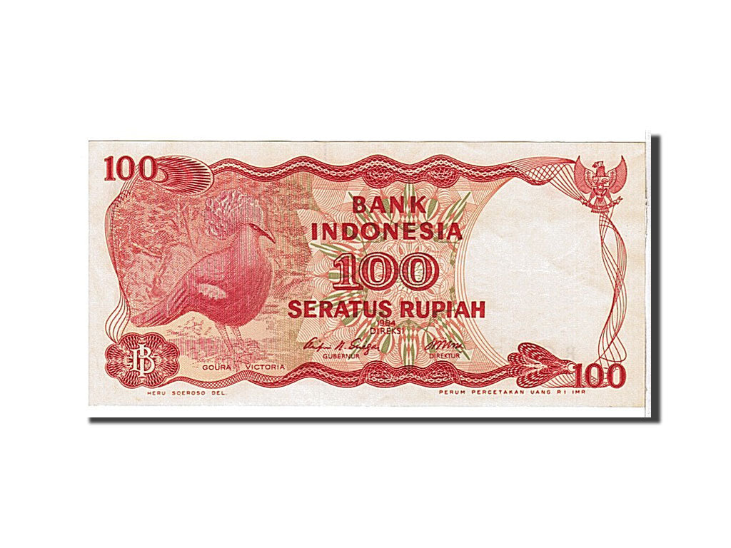 Billet, Indonésie, 100 Rupiah, 1984, KM:122b, SPL