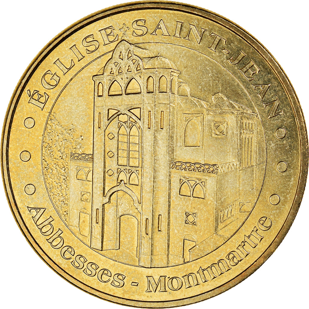 France, Jeton, Paris - Eglise Saint Jean Abbesses Montmartre, 2013, MDP, SUP