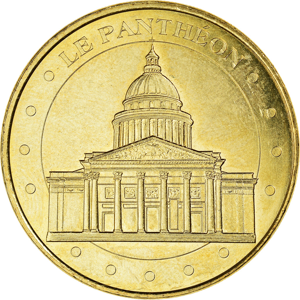 France, Token, Paris - Le Panthéon n°3, 2017, MDP, MS(63), Copper-nickel