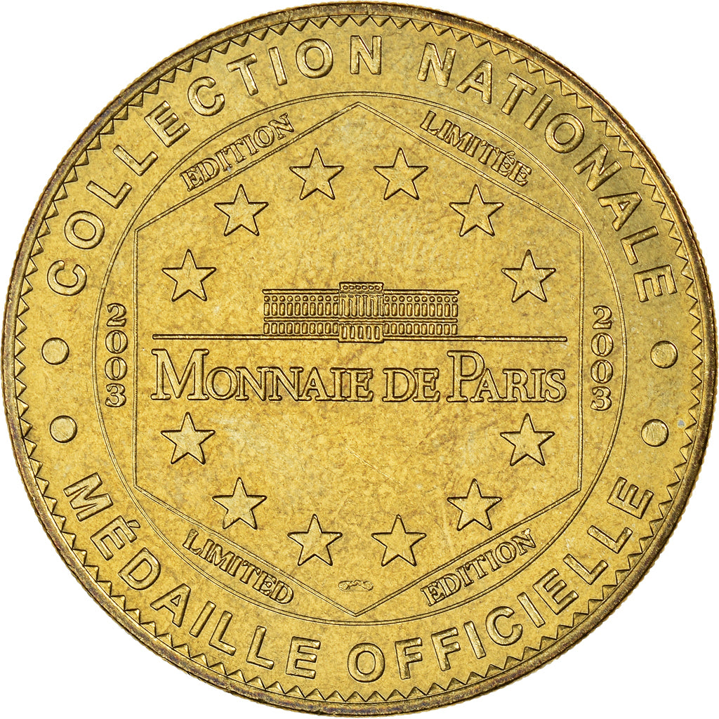 France, Token, Touristic token, Château d'Amboise, Arts & Culture, 2003