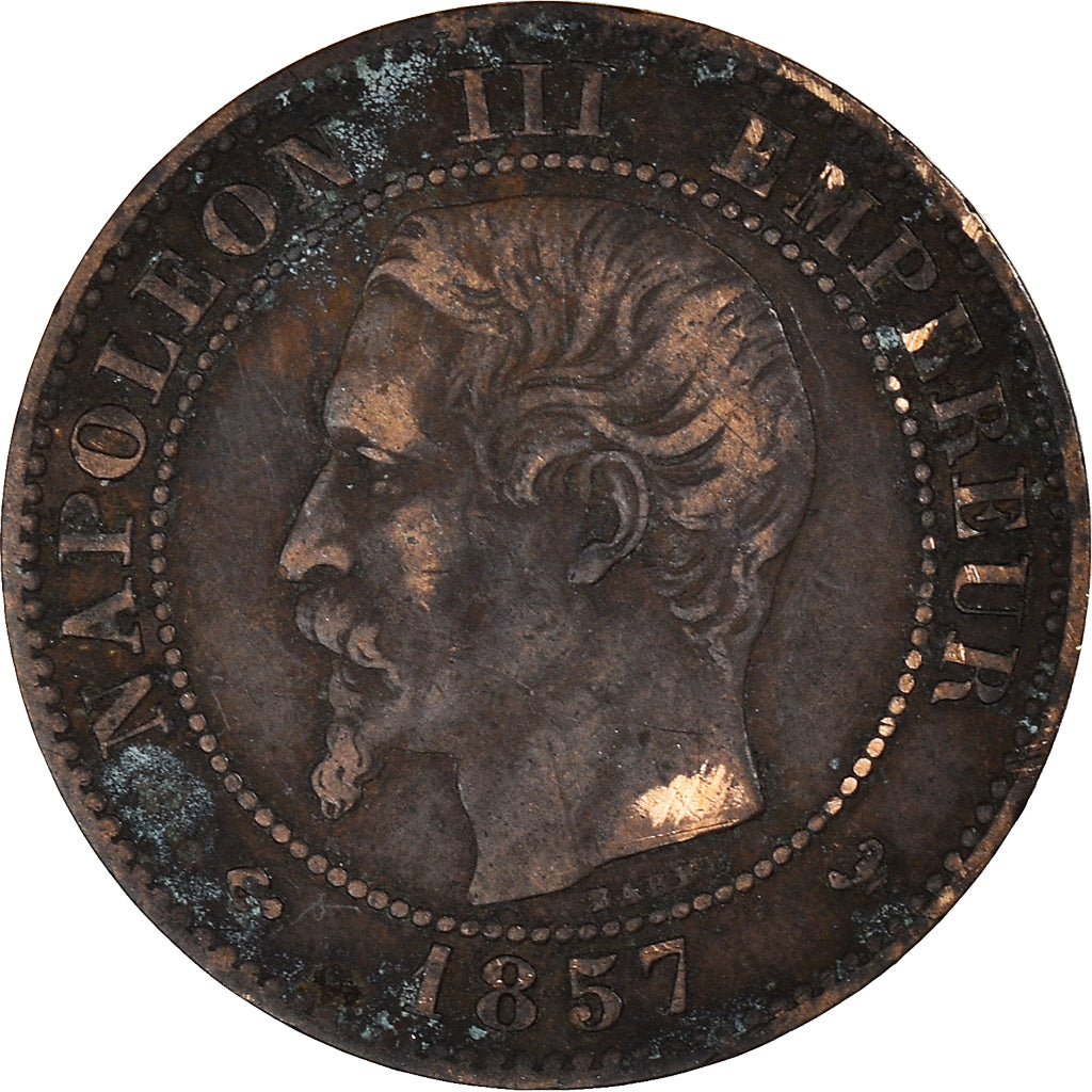 Münze, Frankreich, Napoleon III, Napoléon III, 2 Centimes, 1857, Lille, S+