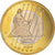 Cypr, 1 Euro, Essai 1 euro, 2003, Egzemplarz, MS(64), Bimetaliczny