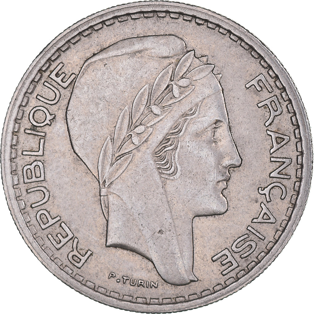 Münze, Frankreich, Turin, 10 Francs, 1948, Paris, VZ+, Kupfer-Nickel, KM:909.1
