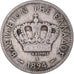 Moneta, Grecia, George I, 10 Lepta, 1894, Paris, MB+, Rame-nichel, KM:59