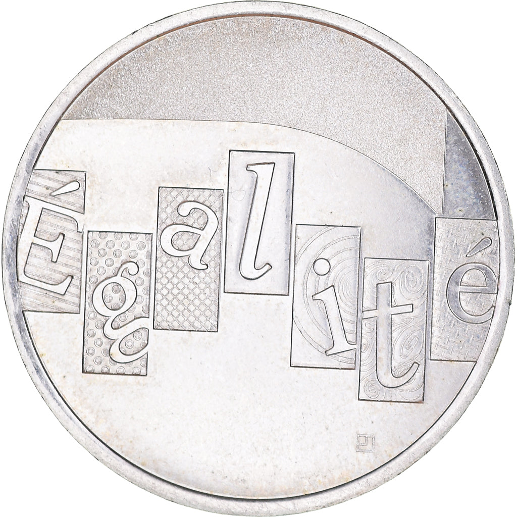 France, 5 Euro, Egalité, 2013, MS(63), Silver, Gadoury:EU646