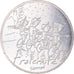 France, 10 Euro, 2014, Sempé, Fraternité, Hiver, MS(63), Silver, Gadoury:EU719