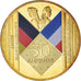 France, Medal, AMITIE FRANCO-ALLEMANDE, MS(63), Gold plated