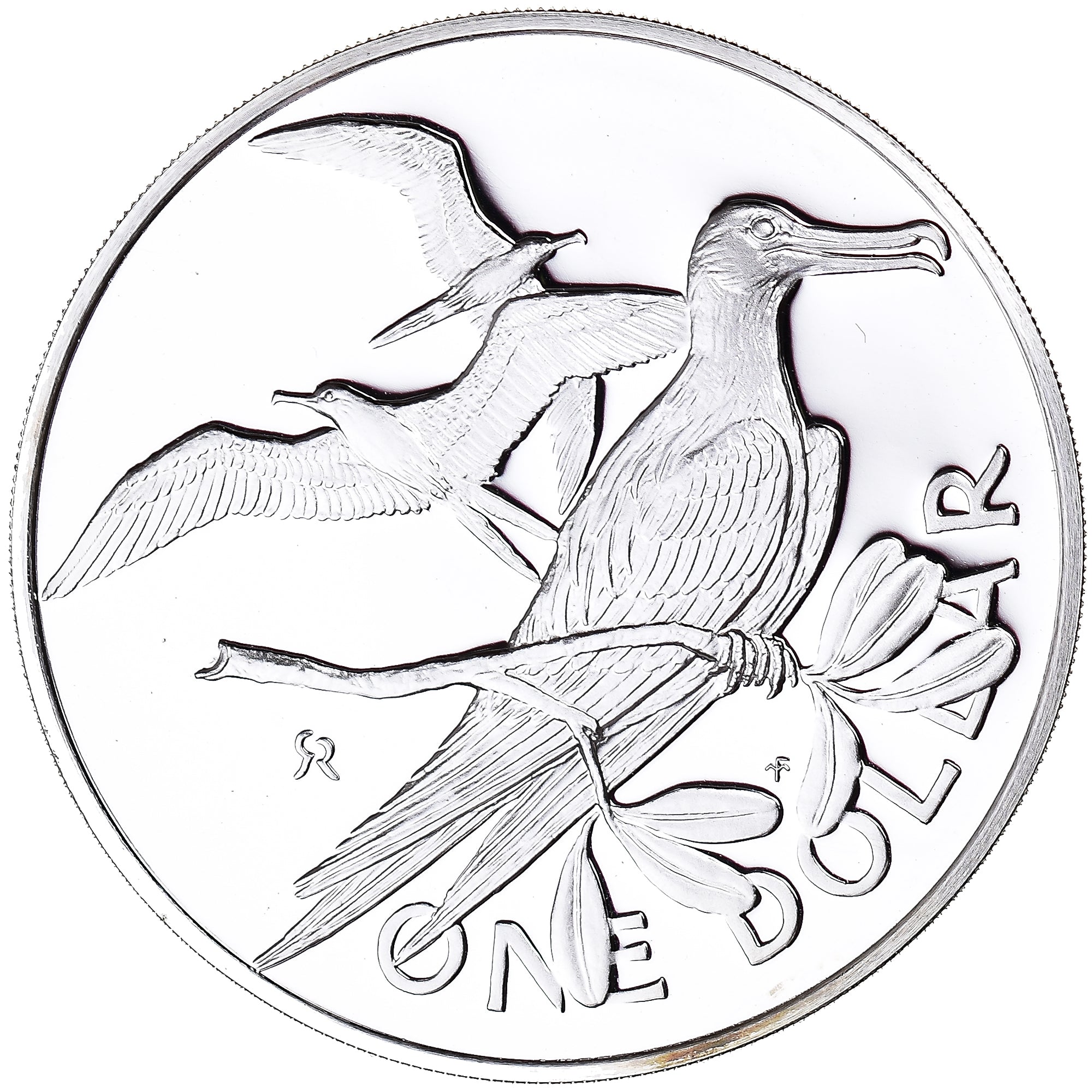 Coin, BRITISH VIRGIN ISLANDS, Elizabeth II, Dollar, 1975, Franklin Mint, U.S.A.