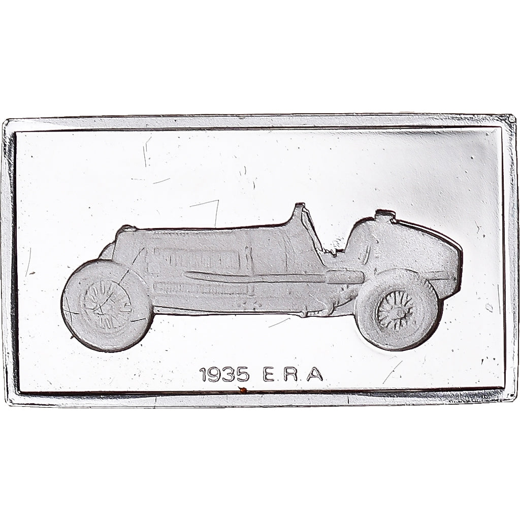 Frankrijk, Medaille, Célèbres Automobiles du Monde, ERA 1935, UNC-, Zilver