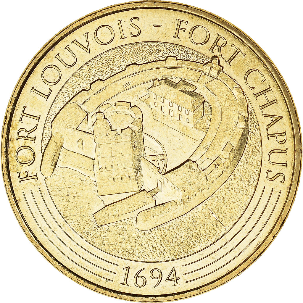 France, Jeton, BOURCEFRANC-LE-CHAPUS - Fort Louvois Fort Chapus - 1694 Vue