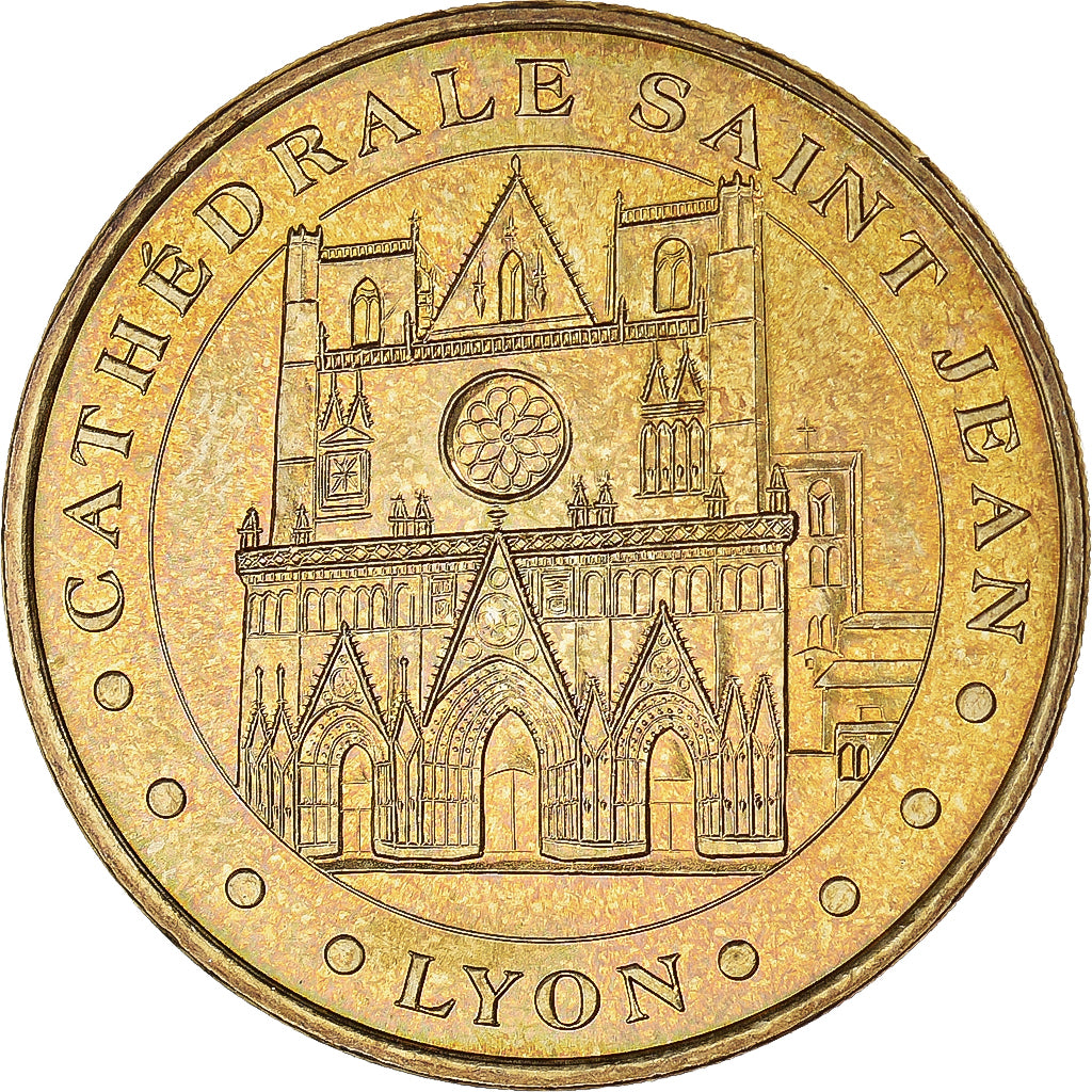 France, Jeton, Jeton Touristique, Lyon - Cathédrale Saint Jean n°1, Arts &