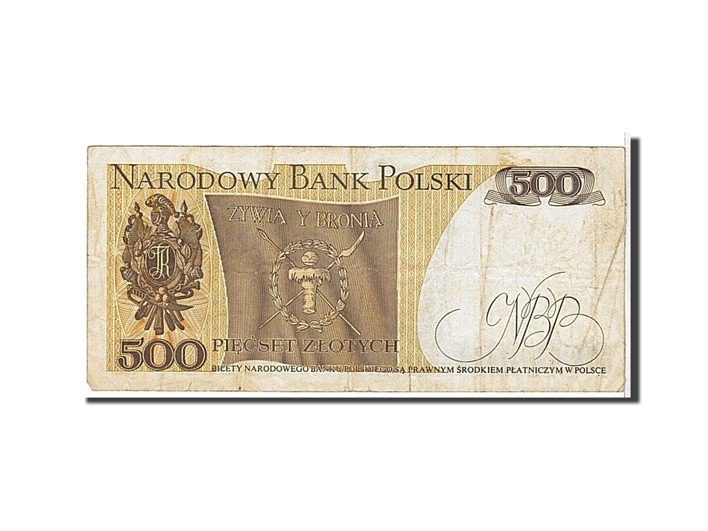 Banknote, Poland, 500 Zlotych, 1982, KM:145d, VF(20-25)