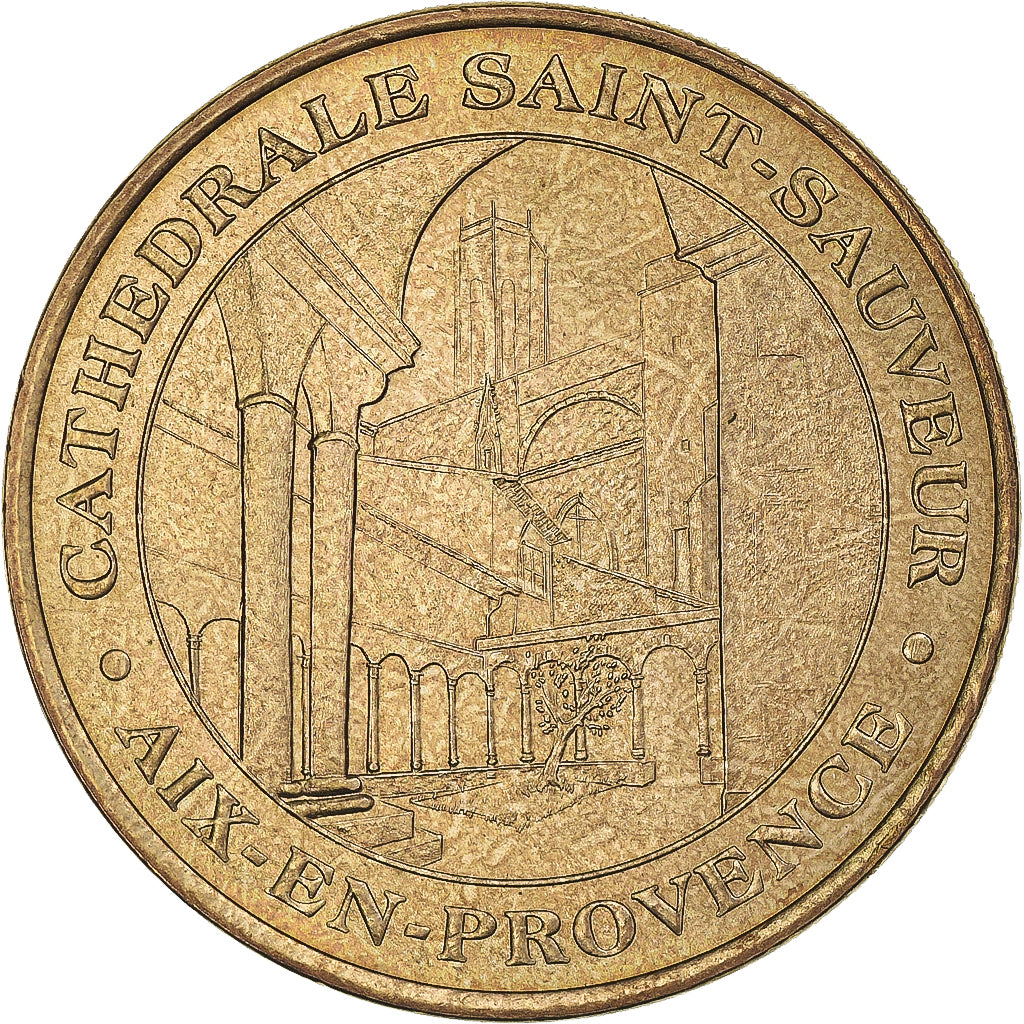 France, Token, Touristic token, Aix-en-Provence - Cathédrale Saint-Sauveur