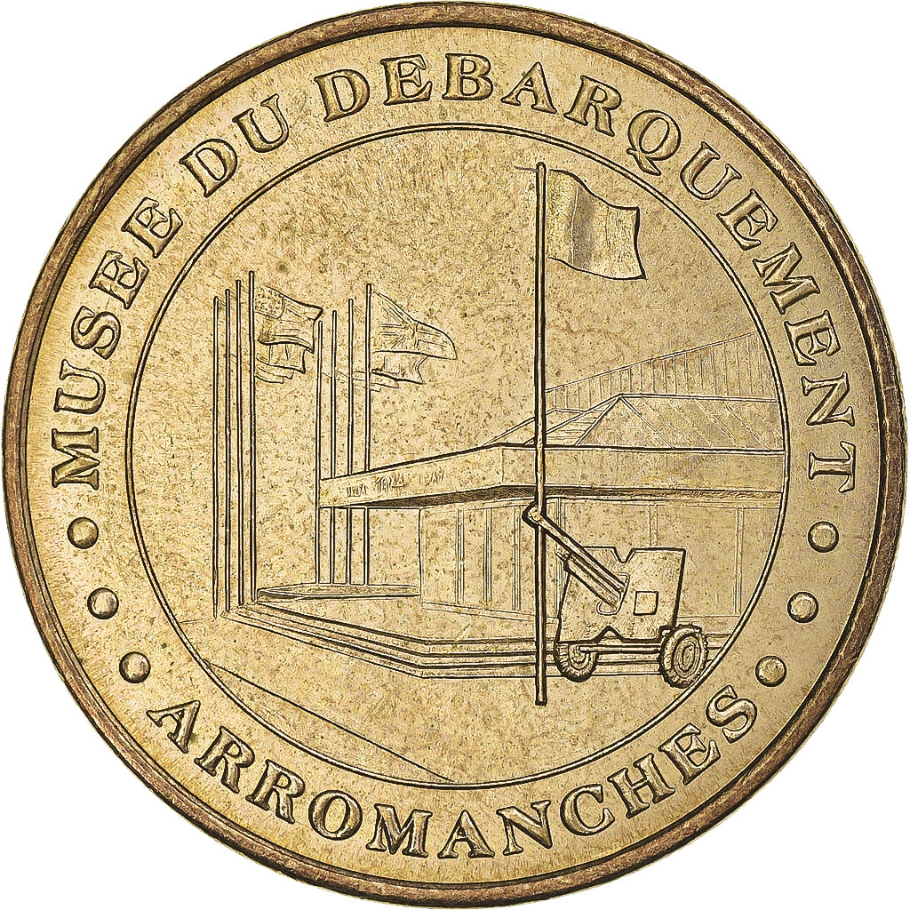 France, Token, Touristic token, Arromanches - Musée du Débarquement n°1, Arts