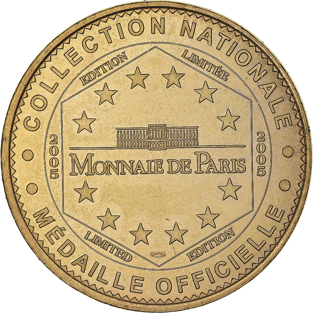 Francia, zeton, La Palmyre - Zoo, 2005, Les guépards, SC, Aluminio y