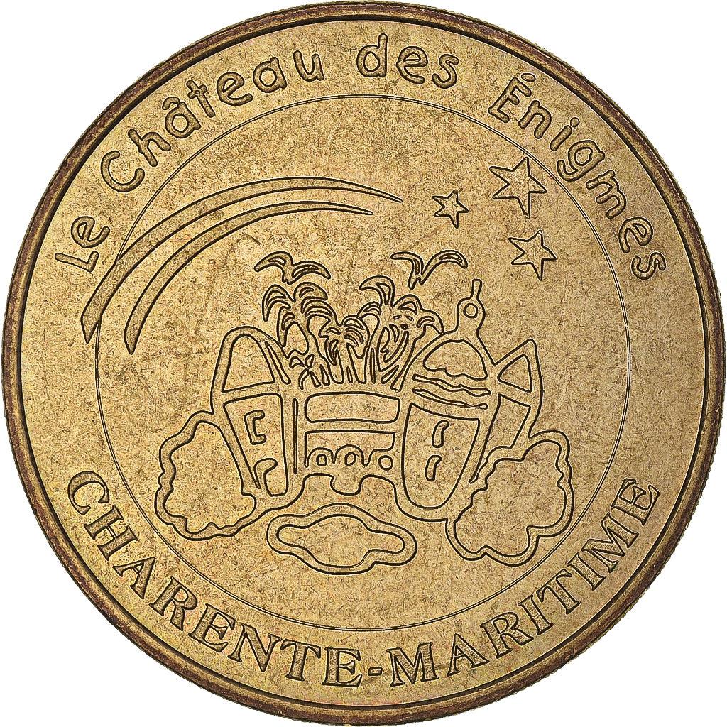 Frankreich, betaalpenning, Touristic token, Pons - le château des énigmes