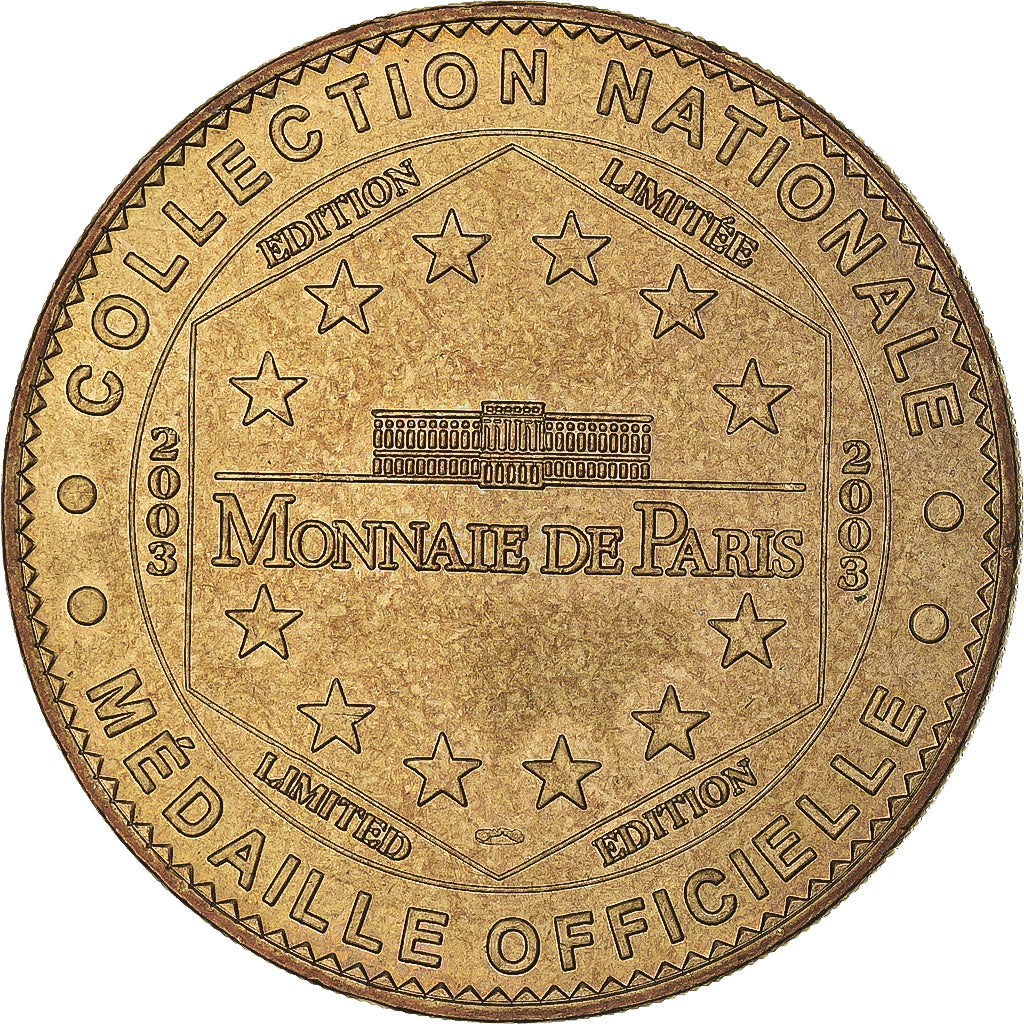 França, Token, Token turístico, Amboise - Chateau face simple, 2003, MDP