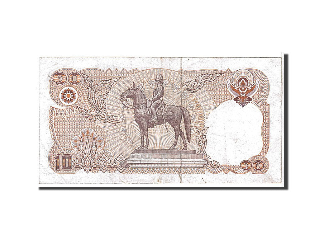 Banknote, Thailand, 10 Baht, 1980, KM:87, EF(40-45)