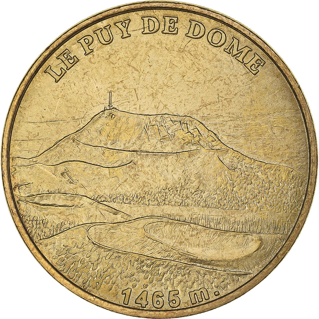 France, Token, Touristic token, Clermont-ferrand -  Le Puy de Dôme n°2, 2008