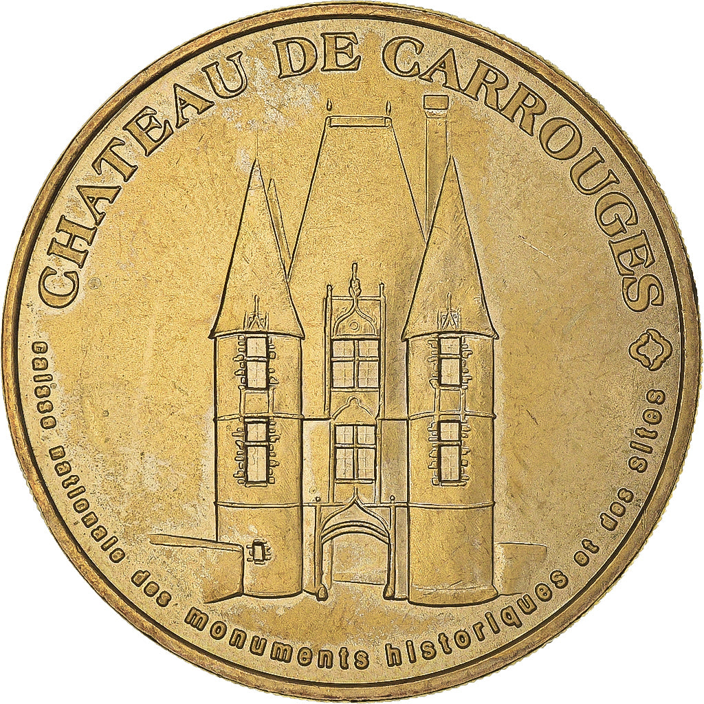 Frankrijk, Token, Toeristisch fiche, Carrouges - Château, 1998, MDP, UNC-