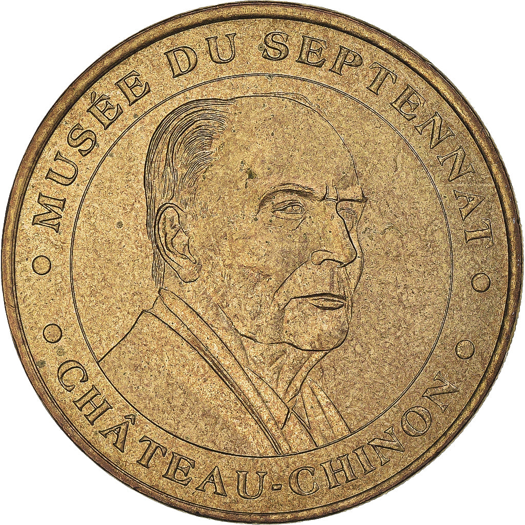 Francja, Token, Żeton turystyczny, Chateau Chinon- Musée du Septennat n°1