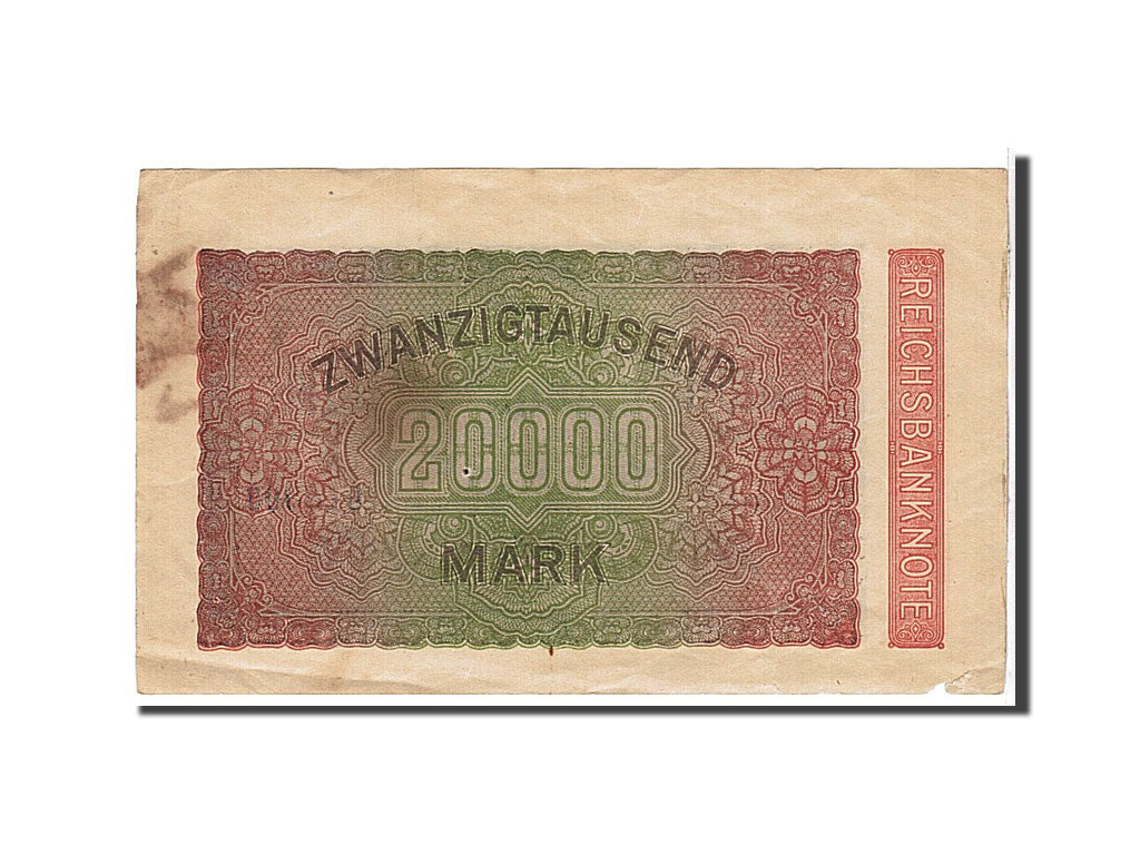 Billet, Allemagne, 20,000 Mark, 1923, KM:85c, TB