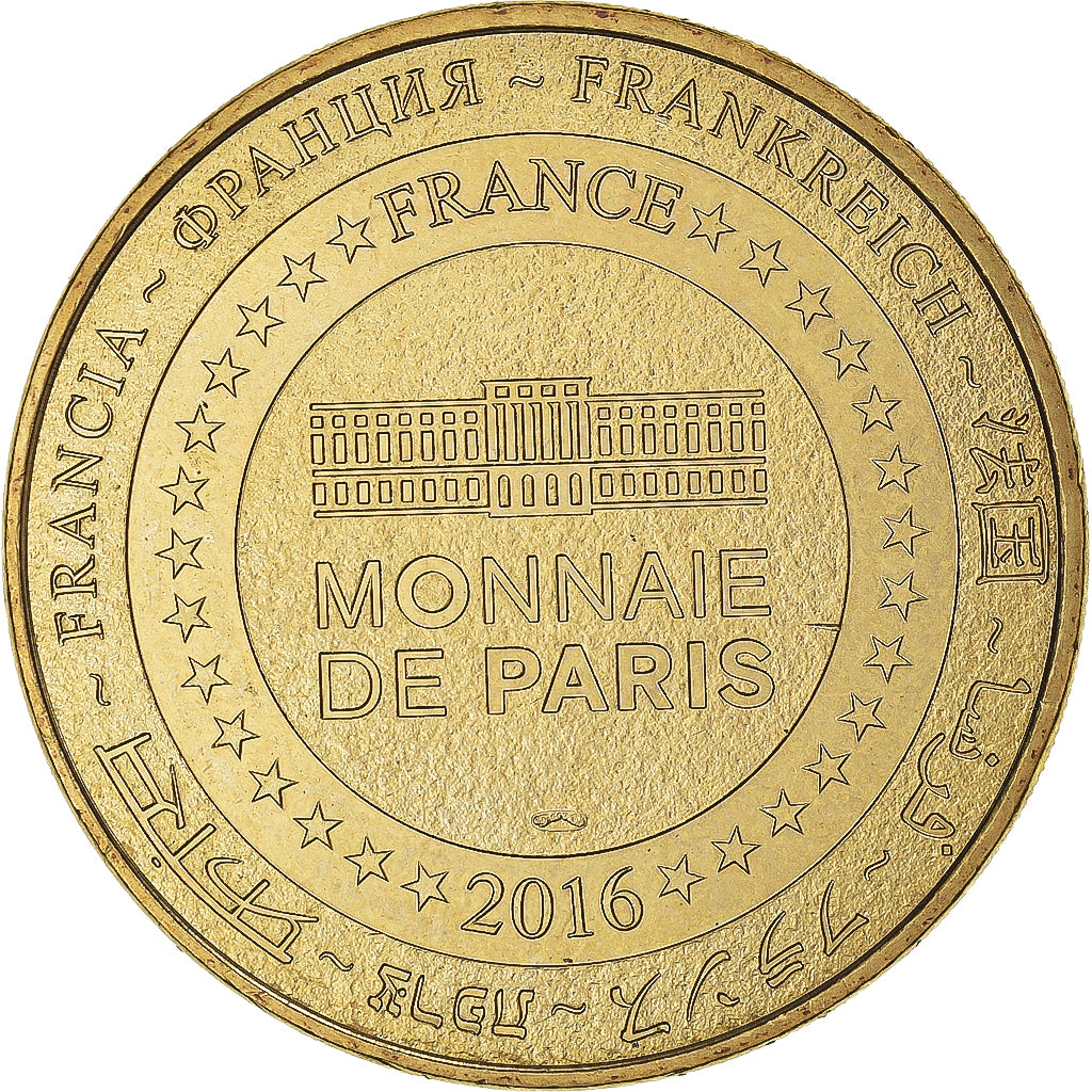 Francia, zeton, Jetón turístico, AMBERT - MAIRIE RONDE D'AMBERT, Arts &