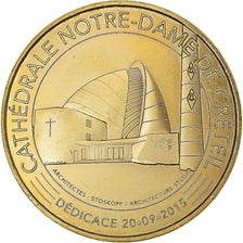 France, Token, Touristic token, CRÉTEIL - CATHEDRALE NOTRE-DAME DE CRÉTEIL