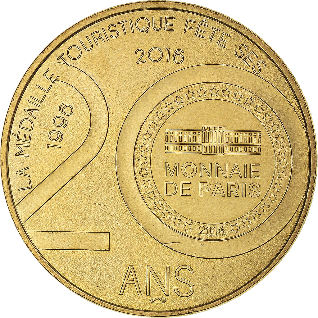 Frankreich, betaalpenning, Touristic token, Château de Belcastel, Arts &