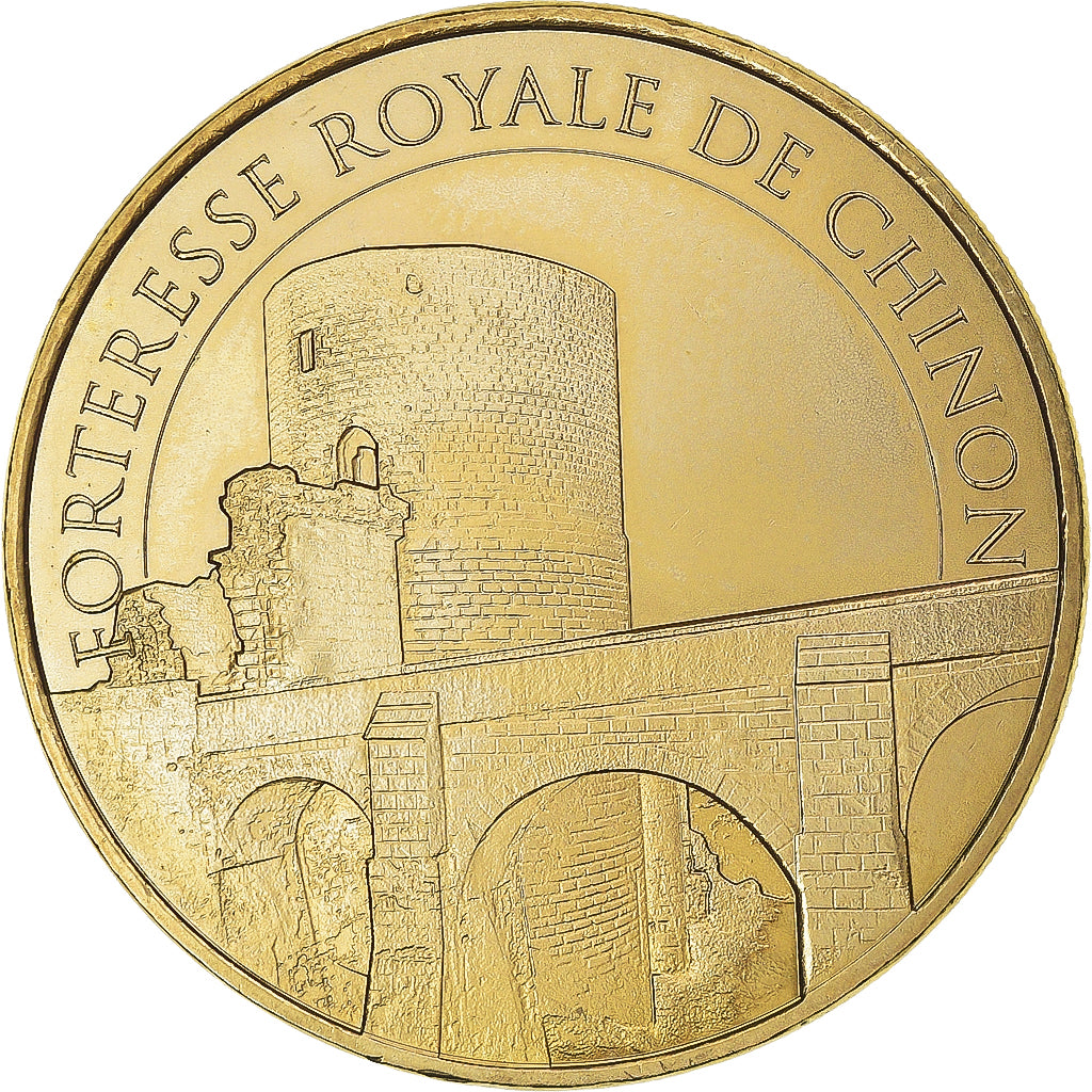 Francja, Token, Żeton turystyczny, Forteresse royale de Chinon, Sztuka i