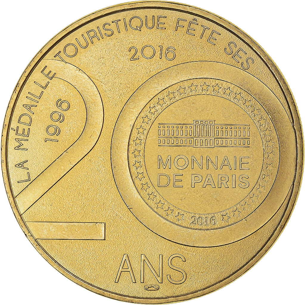 Frankreich, betaalpenning, Touristic token, Najac et Loc-Dieu Cibiel, Arts &