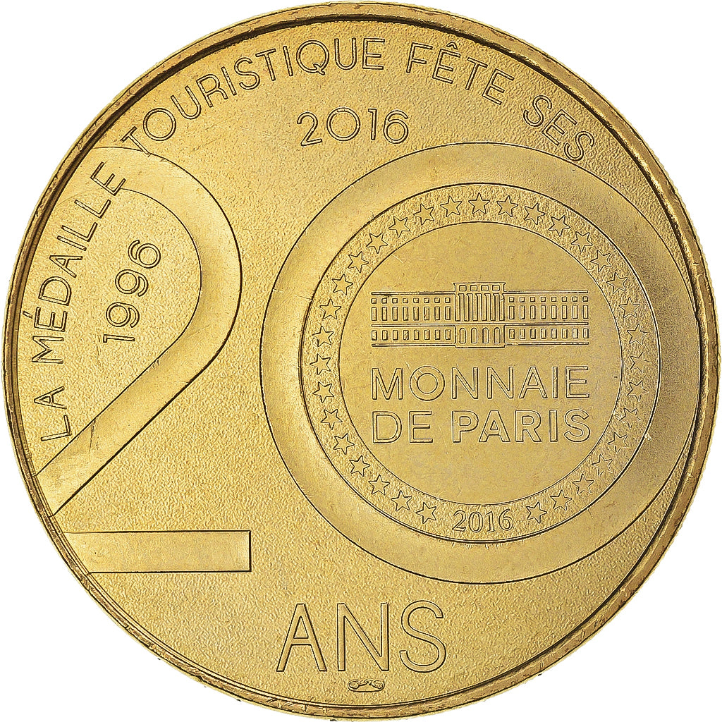 Francia, zeton, Charleville-Mézières - La place Ducale, 2016, MDP, SC