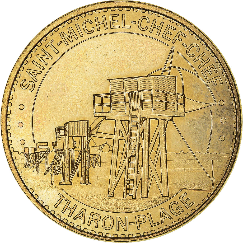 France, Token, Tourist Token, 44/ Tharon-Plage, 2015, Monnaie de Paris, MS(63)