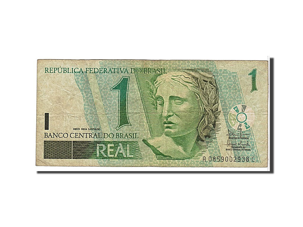 Billet, Brésil, 1 Réal, 2003, KM:251a, TTB