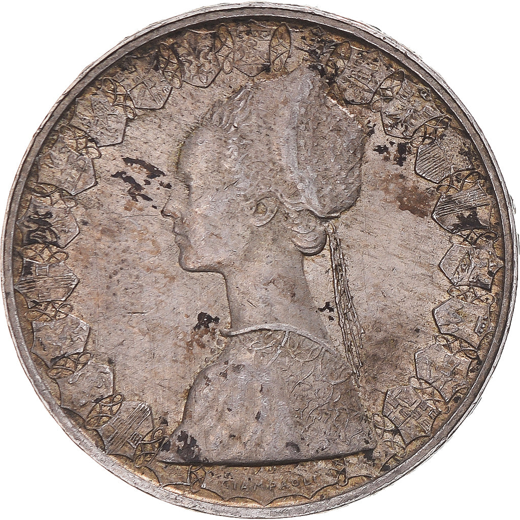 Coin, Italy, 500 Lire, 1959, Rome, EF(40-45), Silver, KM:98