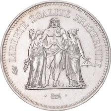 Coin, France, Hercule, 50 Francs, 1978, Paris, MS(60-62), Silver, KM:941.1