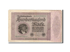 Billet, Allemagne, 100,000 Mark, 1923, KM:83a, TB