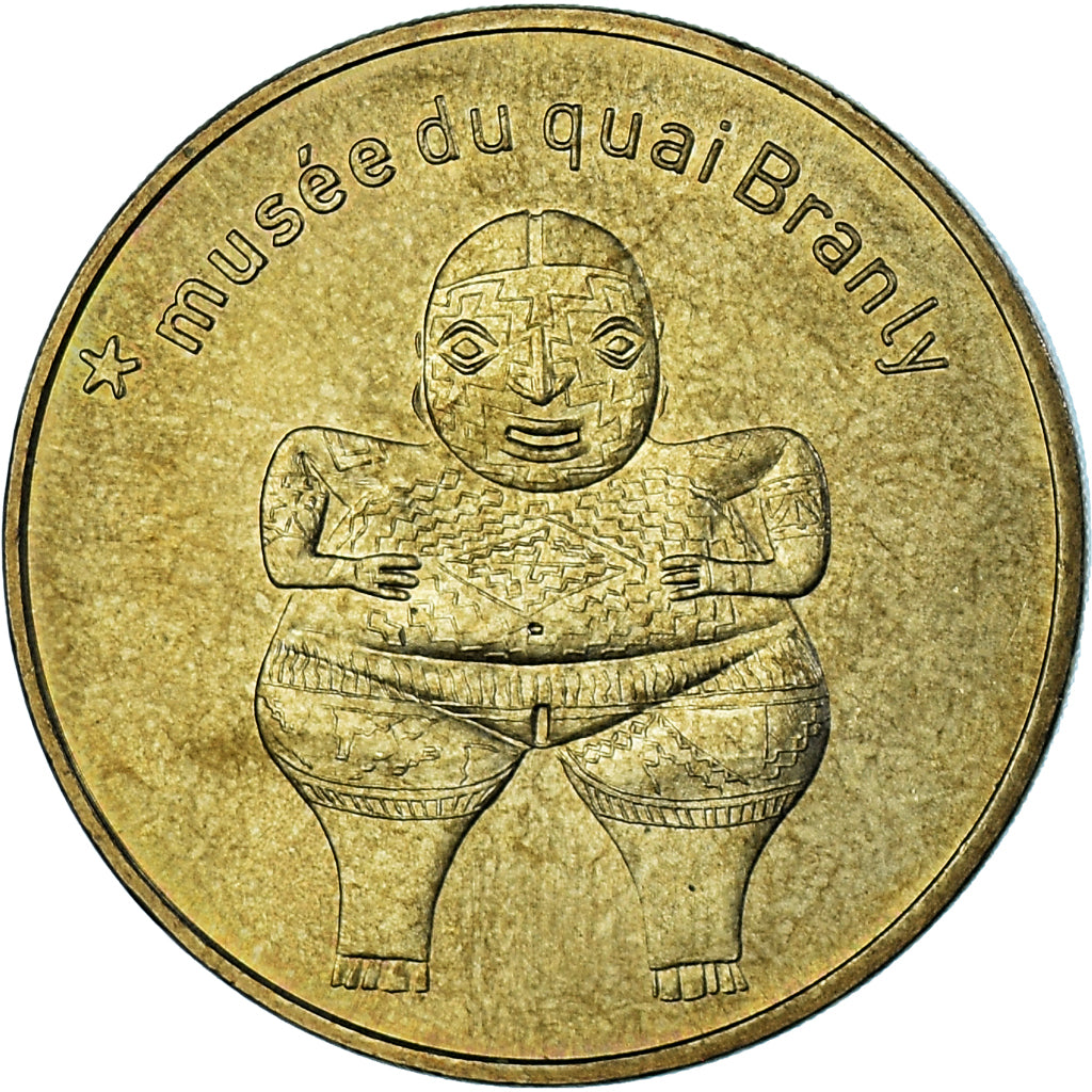 France, Token, Touristic token, Paris - Musée du quai de Branly n°2 -