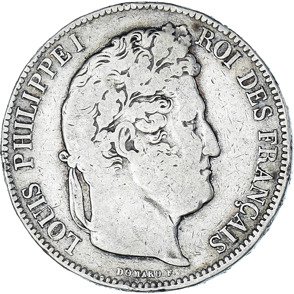 Monnaie, France, Louis-Philippe, 5 Francs, 1841, Lille, TB, Argent, Gadoury:678